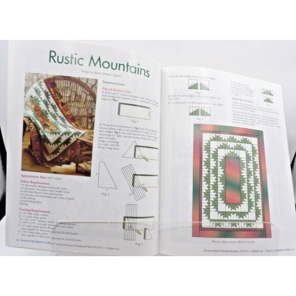 Quilting Favorite Gifts Quilts in A Hurry #4223 ©2004 Amer. School of Needlework - Picture 6 of 6